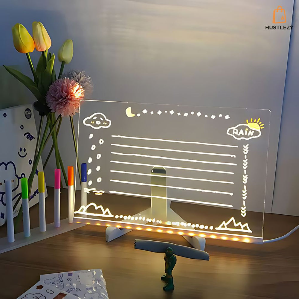 Buy Glowboard- Diy Acrylic Message Board Online in India - Hustlezy