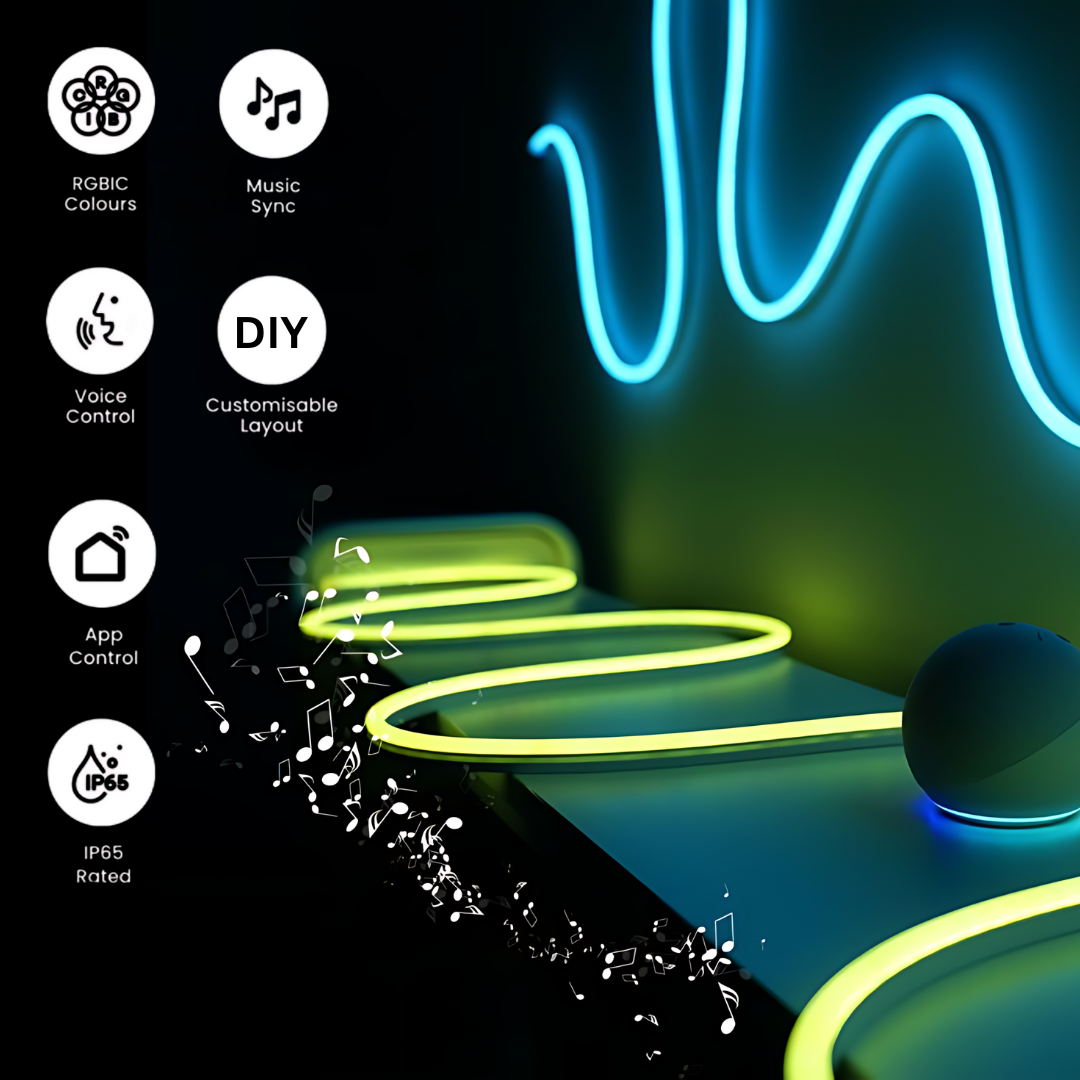 Delulu GlowFlex Neon Rope Lights