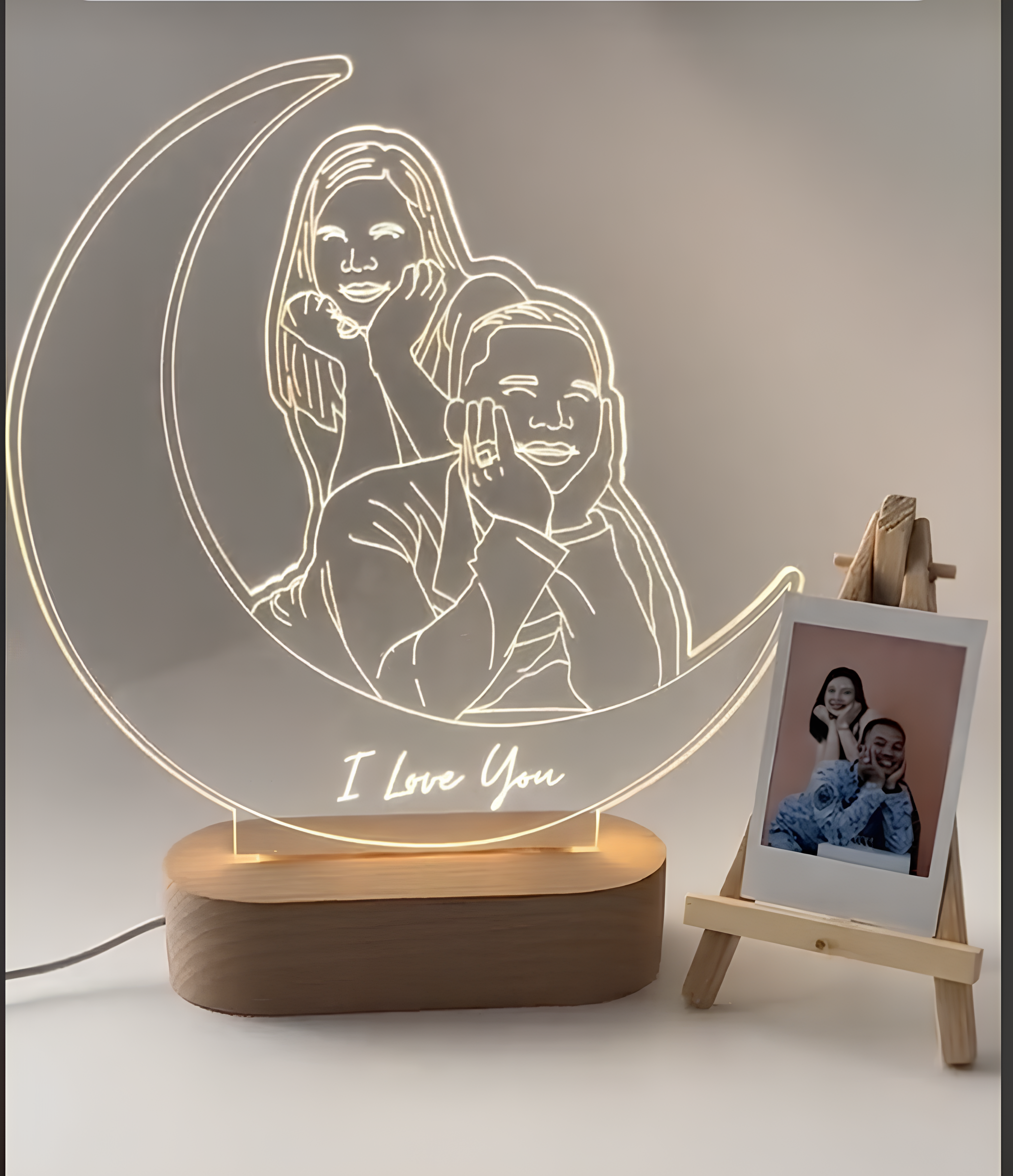 Personalised Bulbify Illusion Lamp